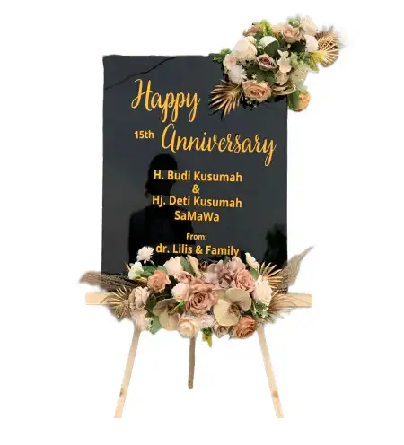 Papan Bunga Akrilik Padabeunghar